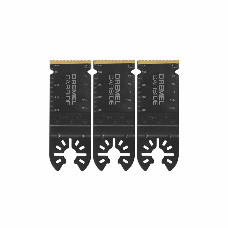 Dremel MM485B carbide flush cutting blade for precise hard-material cuts.