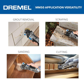 Dremel MM50-02 5-amp motor powers through tough cuts
