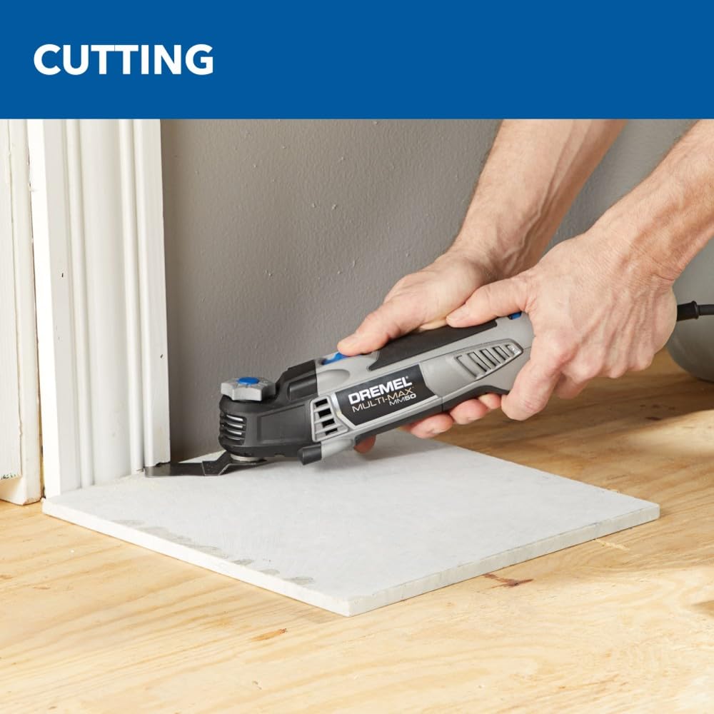 Dremel MM50-02 ergonomic soft grip reduces fatigue during long sessions