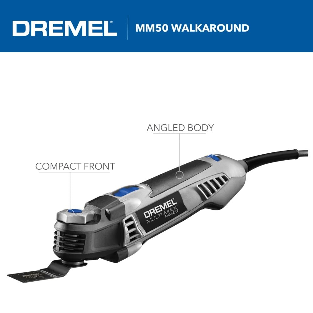 Dremel MM50-02 low vibration design delivers smoother results