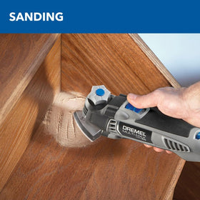 Dremel MM50-02 tool-less blade change saves setup time