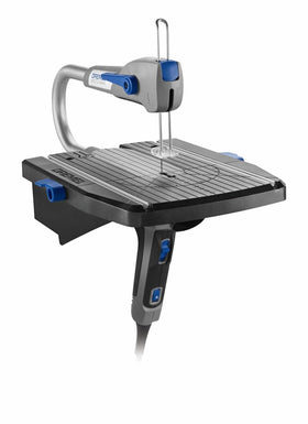 Dremel Moto-Saw auto tensioning keeps blades taut for cleaner cuts.
