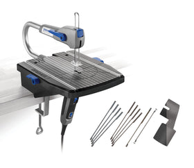 Dremel Moto-Saw compact scroll saw for precise cuts in wood and plastic.