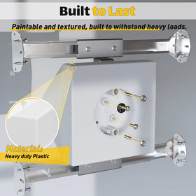 Dremica center screws and cable connectors included for quick mounting.
