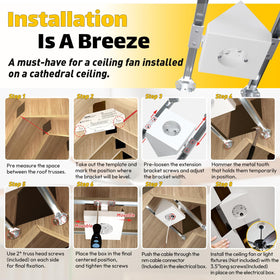 Dremica compact mounting box size 6.36 x 8 x 8 inches fits tight spaces.