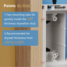 Dremica TVBU505-1 flush-wall design saves space behind TVs and consoles