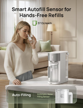 DREO autofill sensor in action enabling hands-free refills