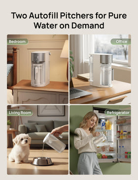 DREO BPA-free ABS pitcher material highlights safe daily hydration