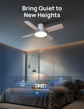 DREO timer function offers 1h, 4h, or 8h presets for convenience.