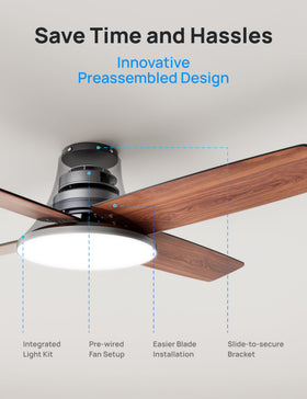 DREO reversible airflow mode for seasonal comfort