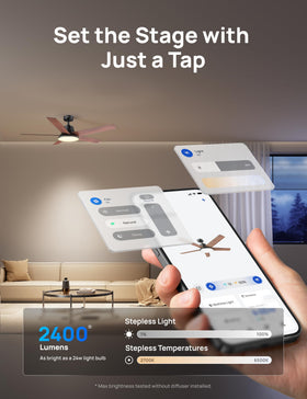 DREO wind modes demonstration for natural, normal, and sleep airflow.
