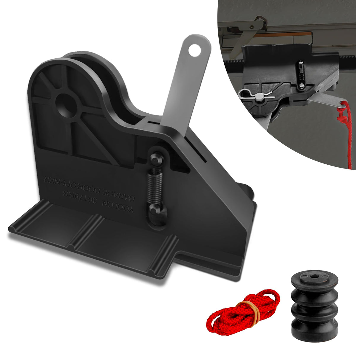 Dressuxy screw drive carriage with magnet for Genie, smoother rail travel