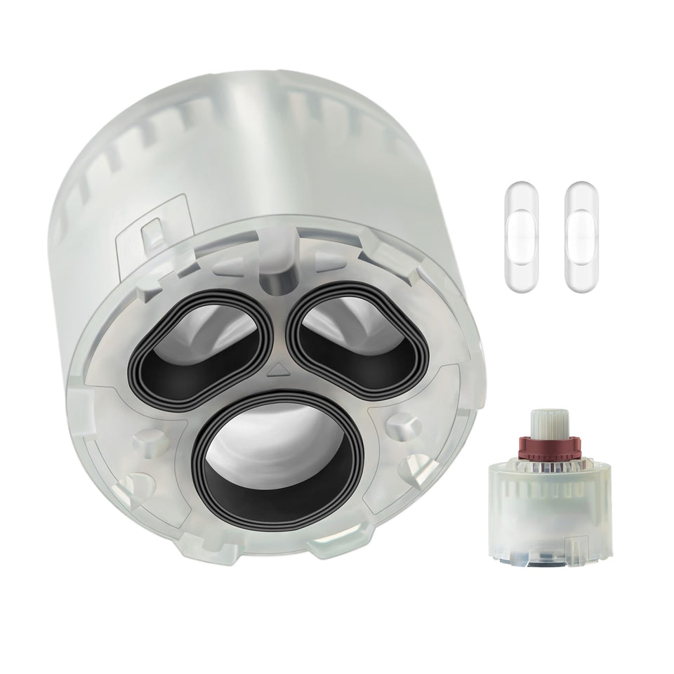 Dreyoo balance cartridge front view, compatible with R110/R115 for reliable shower control.