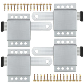 Dreyoo four-pack garage door side lock with inside deadlock for enhanced security.