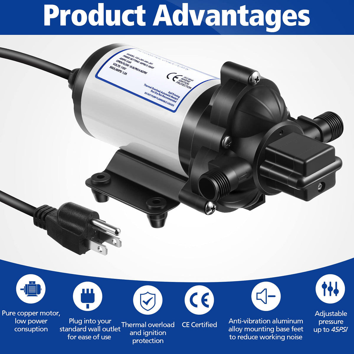 Dreyoo assembly with base and plug for easy replacement and setup.