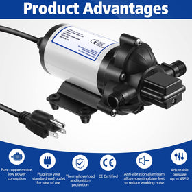 Dreyoo assembly with base and plug for easy replacement and setup.