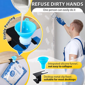 Dreyoo PET/NY/PE material provides durable, reusable water-based paint storage