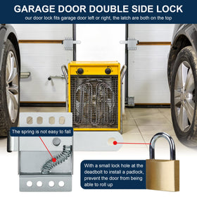 Dreyoo galvanized steel lock body for durable, long-lasting door protection.