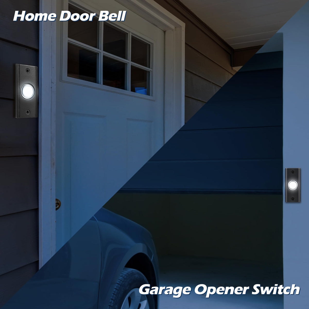 Dreyoo low-voltage compatible doorbell button replacement option for upgrades.