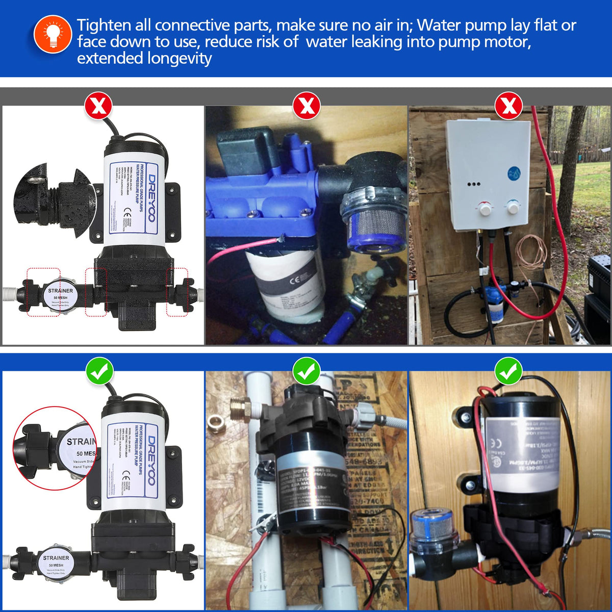Dreyoo RV/marine application image demonstrates versatile use on road and water