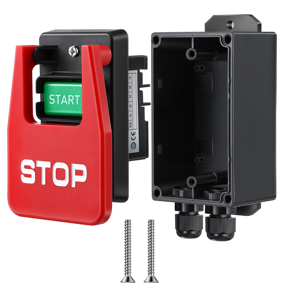 Dreyoo safety paddle switch with large STOP sign for quick power control