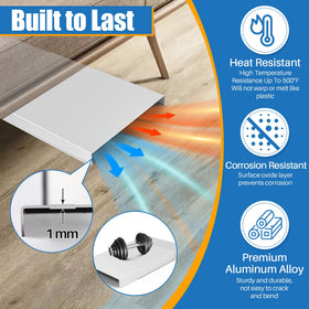 Dreyoo vent extender aluminum-material highlights durable, heat resistant construction.