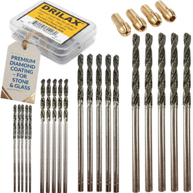 Drilax diamond drill bits 1mm close-up for precise jewelry holes