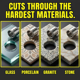 DRILAX diamond hole saw 2 inch for big tile holes