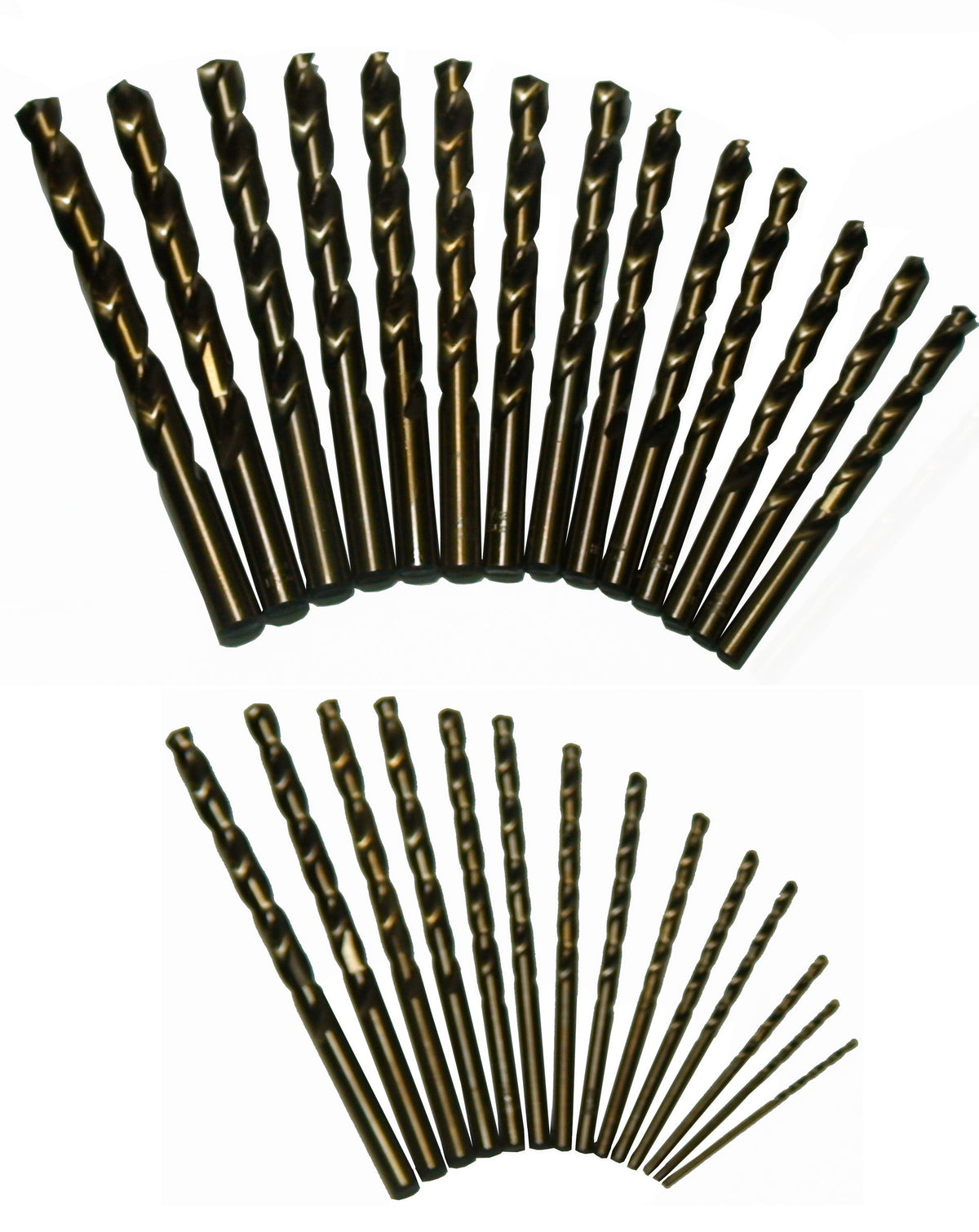 D/A29J-CO-PC 29-piece set displays versatile sizes from 1/16 to 1/2 inch.