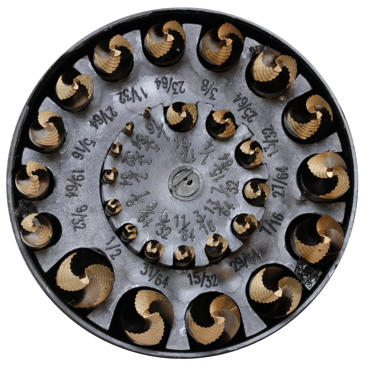 Drill America GSC29J-PC gold oxide finish adds durability for long life.