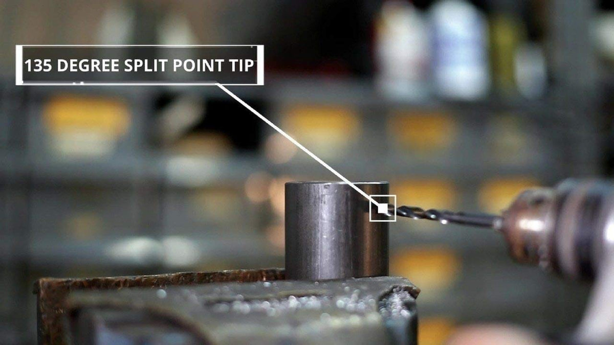 Drill America KFD bit promotes efficient chip evacuation during drilling.