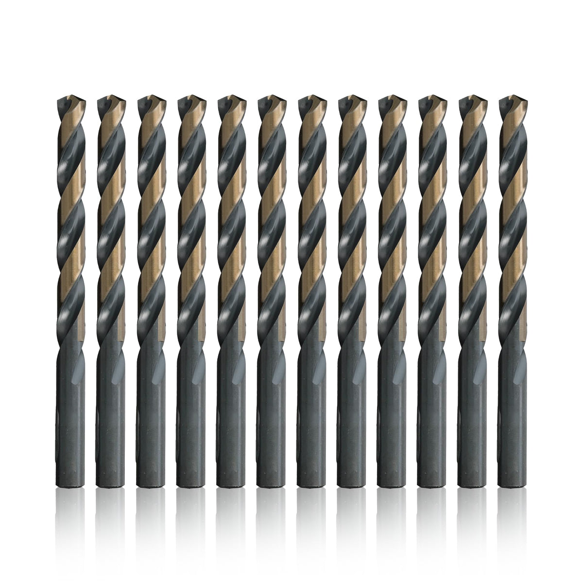 Drill America KFD quarter-inch bit pack with split-point for quick starts.