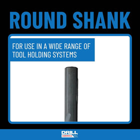 Drill America KFD29J-PC size range from 1/16 to 1/2 inch enables precise drilling.