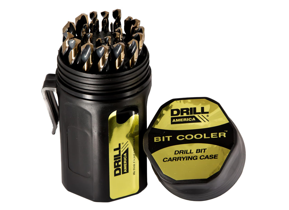 Drill America KFD29J-PC round index case keeps the 29-bit set organized and portable.