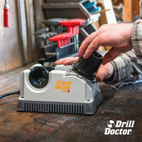 DD750X works with carbide and cobalt bits for versatile use