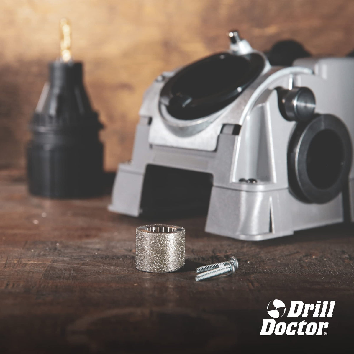 Drill Doctor replacement wheel 350X-500X-750X ready for fast swaps.