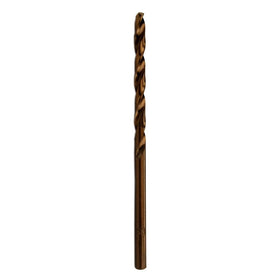 Drill Hulk cobalt bit with 1-5/8-inch flute length and 135-degree split point for precise drilling.