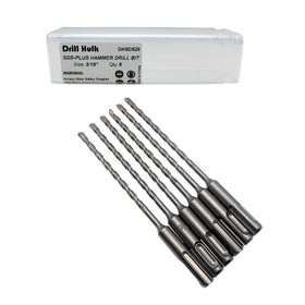 Drill Hulk 3/16-inch carbide-tipped SDS-Plus bit for concrete drilling.