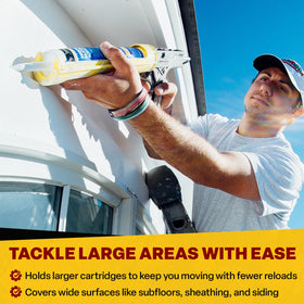 Dripless CR400 built-in spout cutter for quick openings.