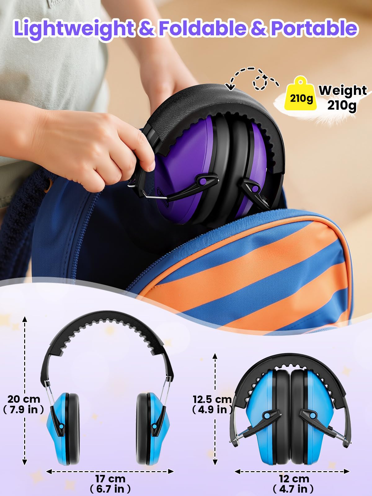 Dr.meter ANSI CE safety certified hearing armor protects ears safely.