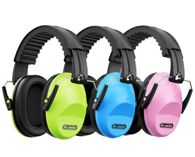 Dr.meter ear muffs with 27.4 dB SNR reduce loud noise at events.