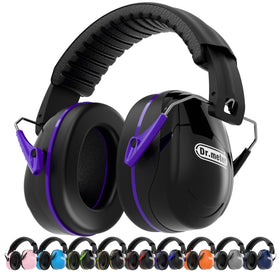 Dr.meter ear protection at gun range with durable design for loud environments.