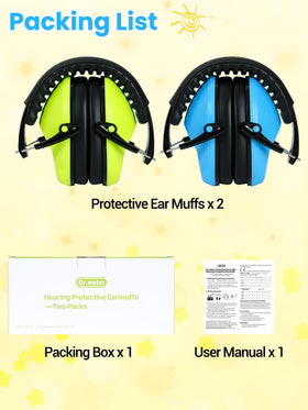 Dr.meter portable ear protection for outdoor events.