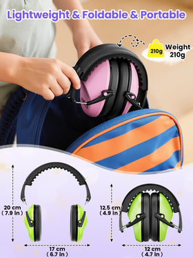 Dr.meter ear defenders used during classroom study sessions.