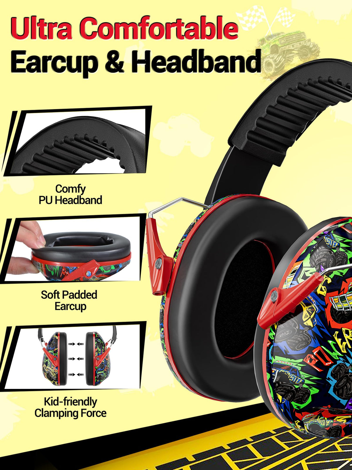 Dr.meter noise-cancelling earmuffs provide clear speech at events amid loud noise