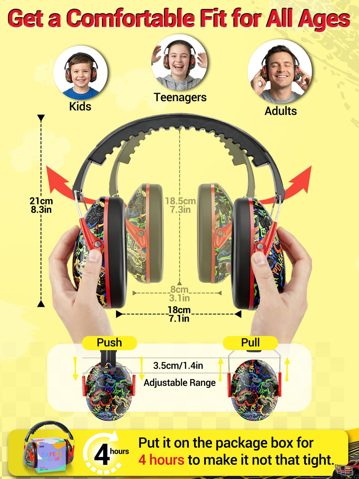 Dr.meter ANSI and CE certified ear protection for safe use during activities