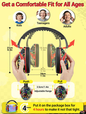 Dr.meter ANSI and CE certified ear protection for safe use during activities