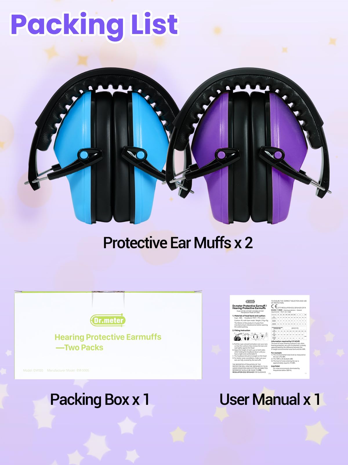 Dr.meter two-pack provides value for indoor and outdoor activities.