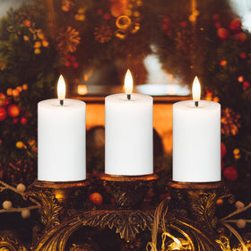 DRomance flameless candles offer safe, clean decor suitable for indoor use.