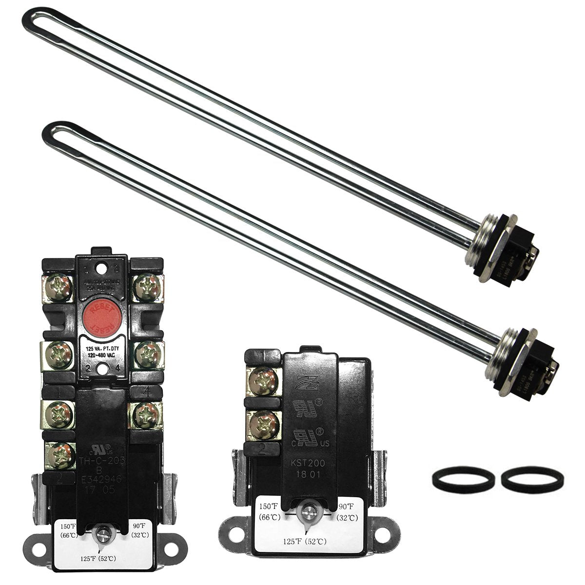 DROMIX EWH-01 copper heating element for reliable 4500W/240V hot water